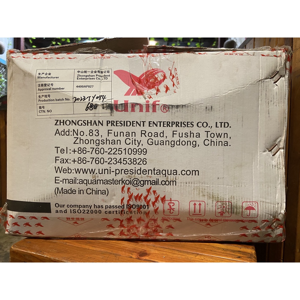 10KG thức ăn tăng trưởng-40%đạm-Growth-AQUAMASTER-Đài Loan-cá lớn nhanh-không đục nước