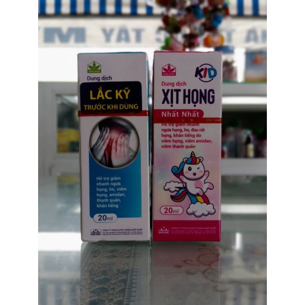 Dung dịch Xịt Họng Nhất Nhất (20ml)