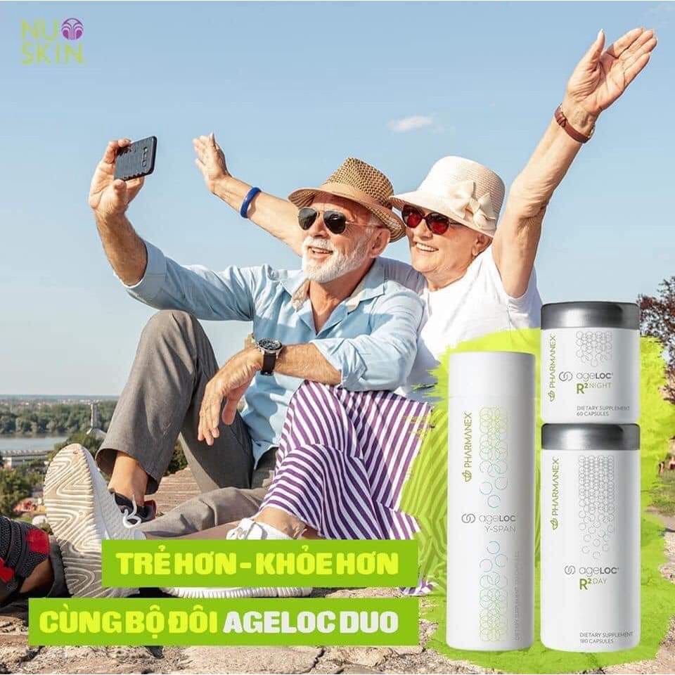 {Chính hãng, date mới nhất công ty}Ageloc R2 Nuskin 180v