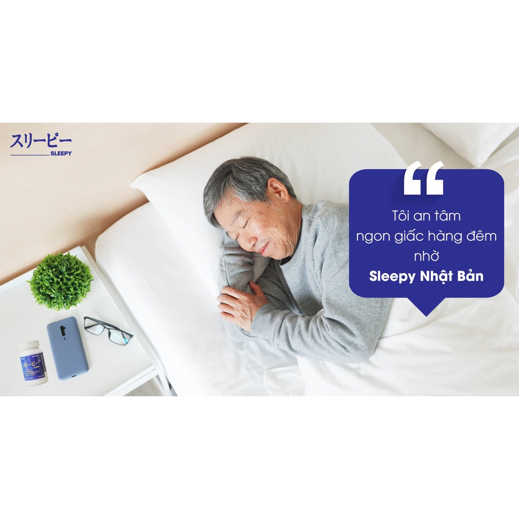 Viên hỗ trợ ngủ ngon SLEEPY Nhật Bản