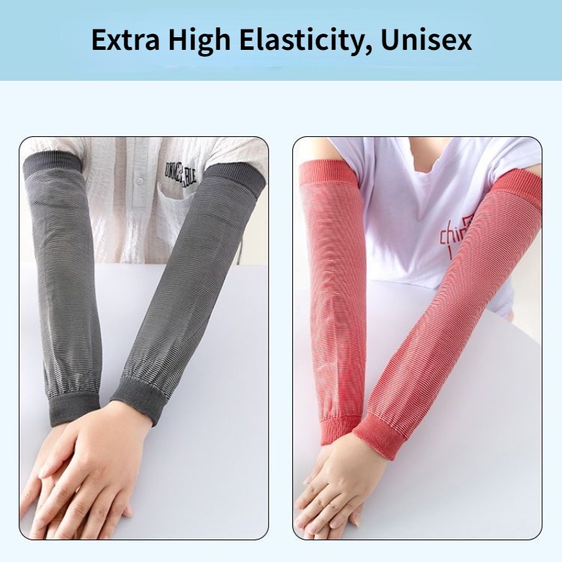 Găng Tay Chống Nắng Nối Dài Thoáng Khí Thoải Mái Bảo Vệ Cánh Tay Khi Làm Việc