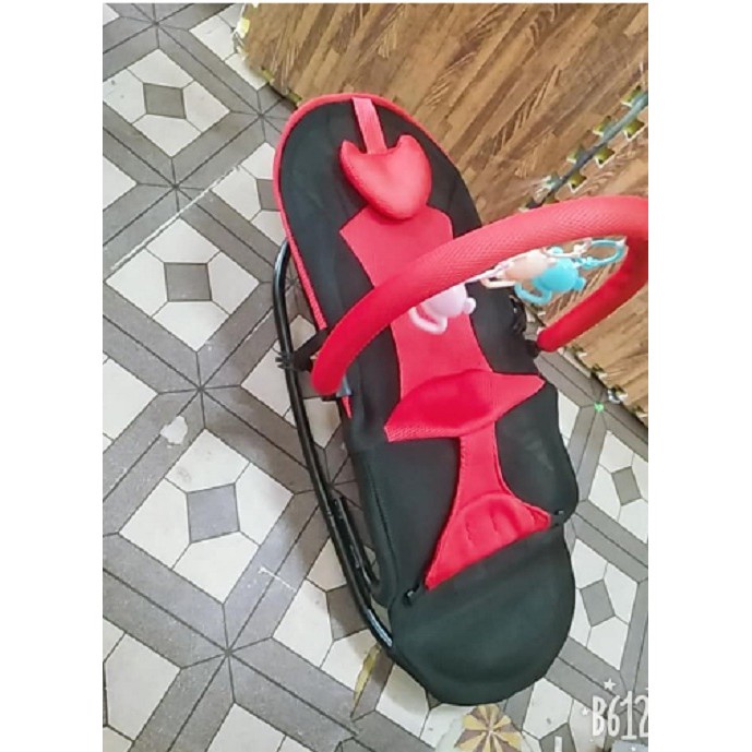 Ghế Nhún Có Đồ Chơi Có Gối Ghế Bập Bênh Chân Cong Có Thanh Treo Đồ Chơi Mẫu Mới Nhất 2023