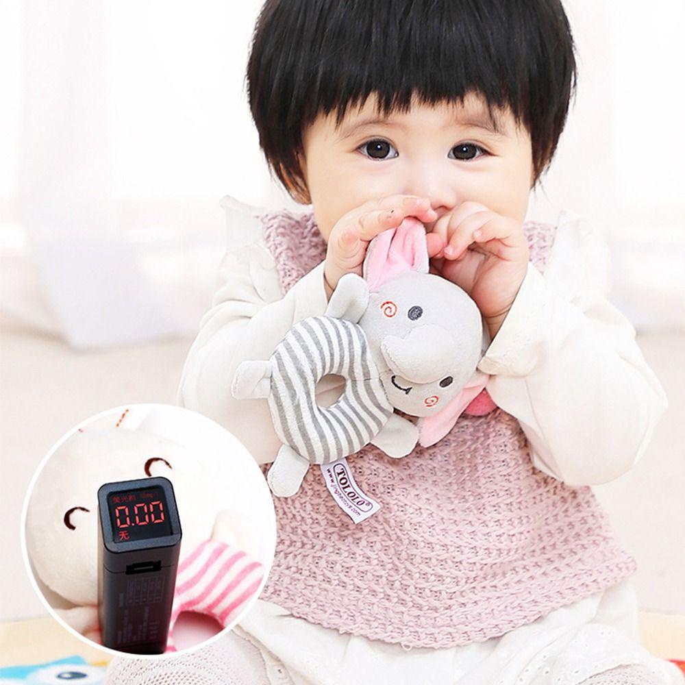 Thú Nhồi Bông Hình Thỏ Hoạt Hình Dễ Thương Treo Xe Đẩy Em Bé