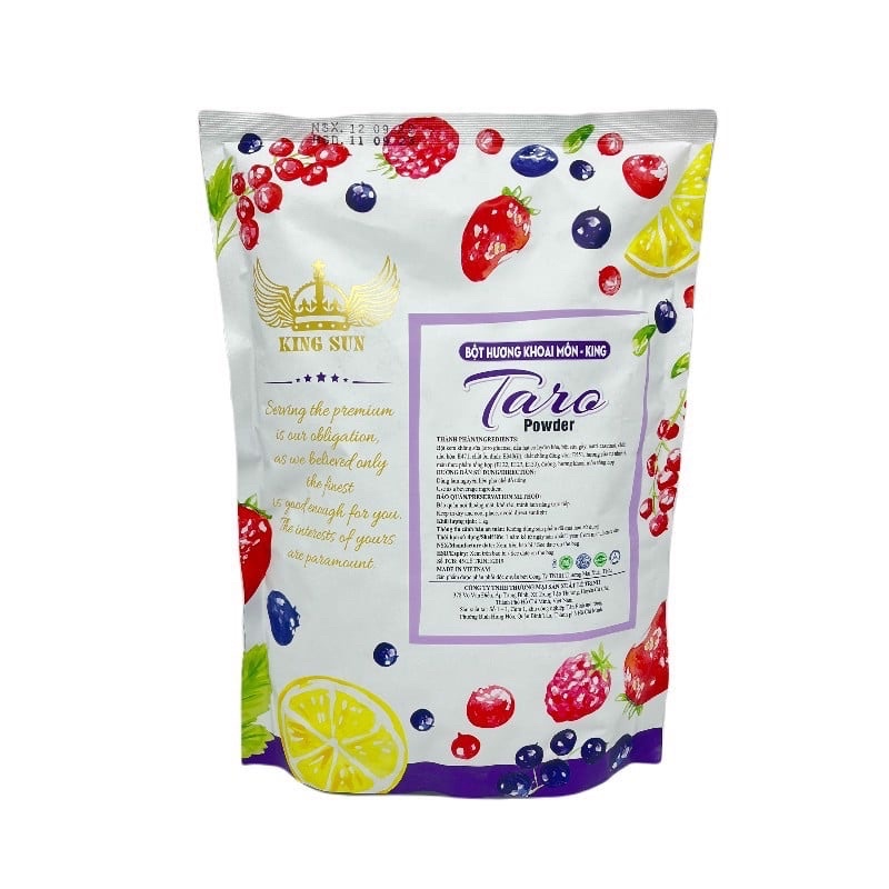 Bột Khoai môn KING, Bột Socola King bịch 1 Kg