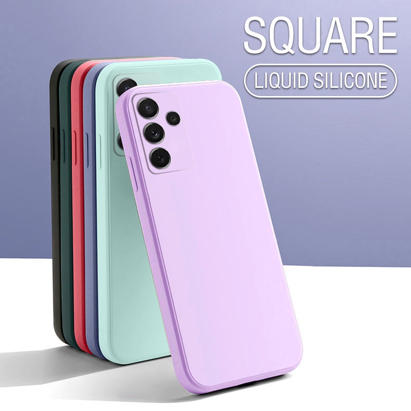 Mềm Ốp Điện Thoại Bằng silicone Màu Trơn Cho samsung galaxy a14 a24 a34 a54 a04 a04e a04s
