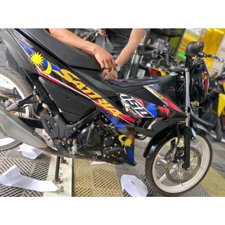 Tem Rời Raider Satria Cờ Malay