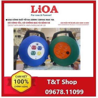 ổ dây xách tay 10m Lioa XT10-2