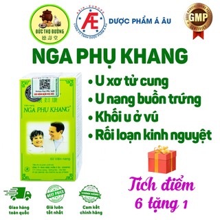 Nga Phụ Khang - Hộp 60 viên - Mua 6 hộp TÍCH ĐIỂM đổi 1 hộp theo chương trình Công ty