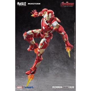 Mô Hình Lắp Ráp 1/9 Ironman, Iron Spider Avengers (Morstorm E-Model)