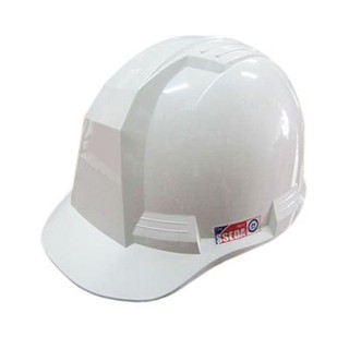 Mũ bảo hộ sseda màu trắng có núm vặn
