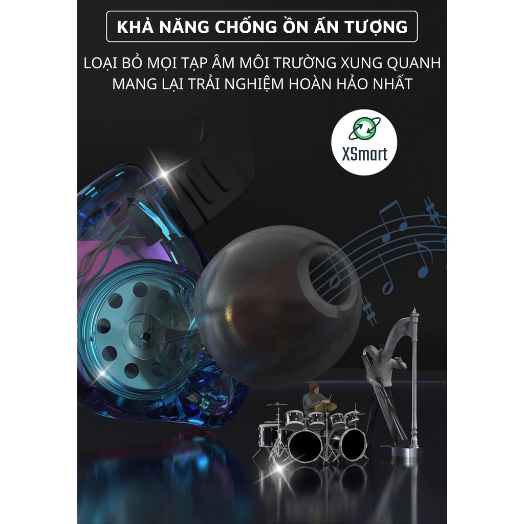 Tai Nghe Gaming QKZ AK3 siêu Bass Có Micro Bản Nâng Cấp 2023  - Mới 100% CBX