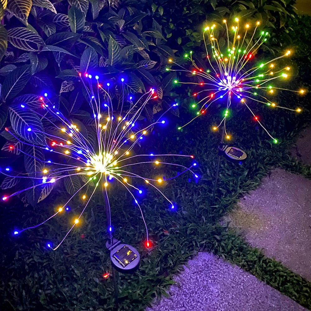 YVE Đèn LED Hoa Năng Lượng Mặt Trời Chống Thấm Nước Trang Trí Lễ Hội / Sân