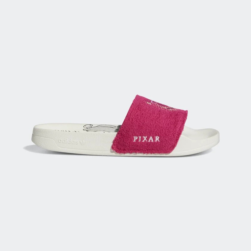 Dép adidas Adilette Lite Gấu Lotso Trắng Hồng  | PiuPiu Authentic