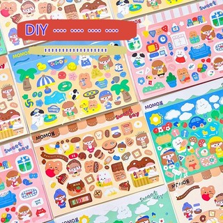 Tấm Sticker Trang Trí Dễ Thương