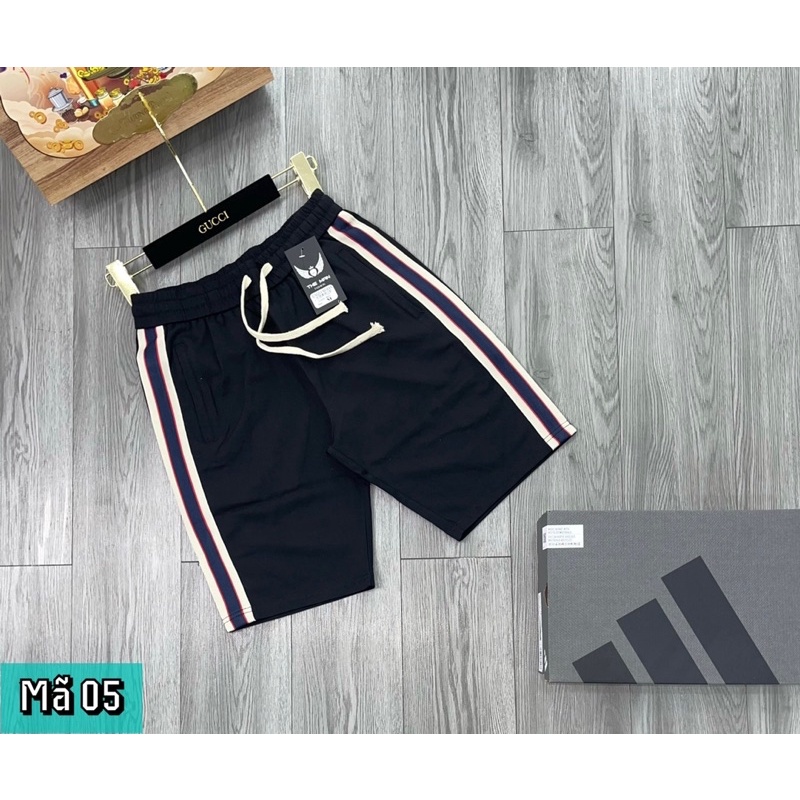 Quần Thun, Quần Đùi Nỉ UMI Trơn, Co Dãn, Khoá Túi Chuẩn From