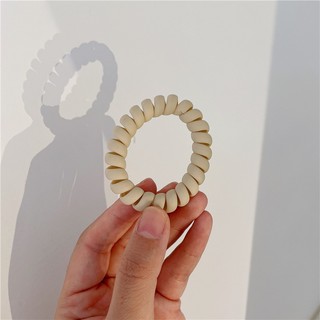 Đầu bóng tóc cuộn mờ Dây điện thoại Dây buộc tóc Dây buộc tóc Đơn giản