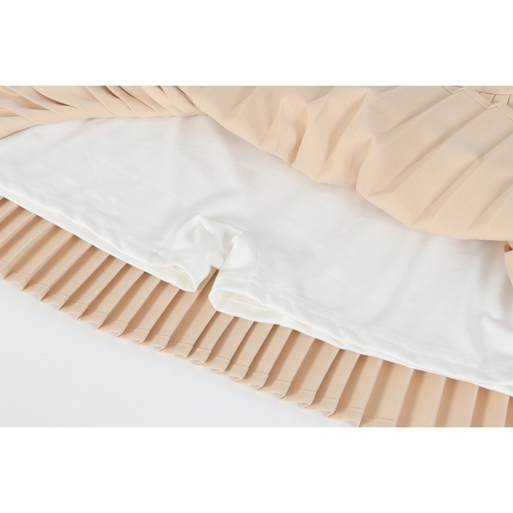 Chân Váy Ngắn Xếp Ly Ôm Dáng Màu Trơn Chống Chói Nhanh Khô Chơi golf G4 Phong Cách Mới Dành Cho Bạn Nữ XWEP