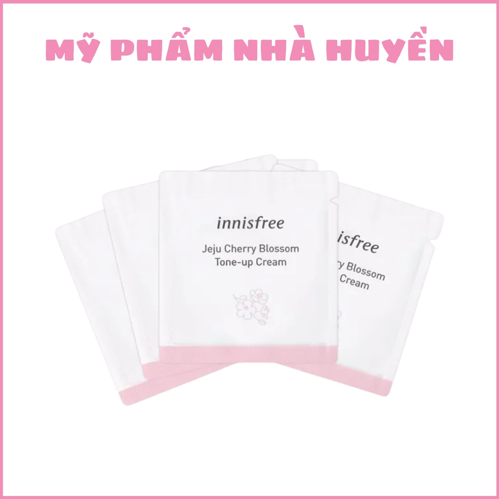 Mẫu thử kem dưỡng trắng da hoa anh đào InnisFree - Huyền cosmetic