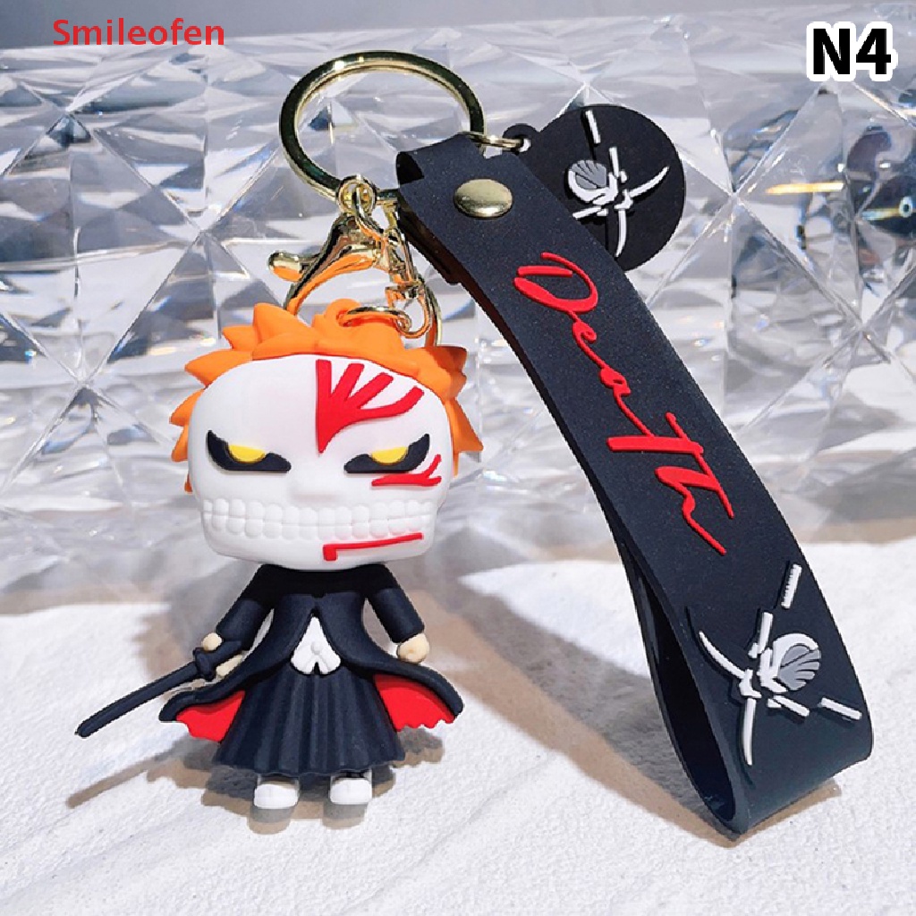 1 Móc Khóa Mô Hình Nhân Vật Kurosaki Ichigo Hoạt Hình BLEACH Bằng PVC Mới