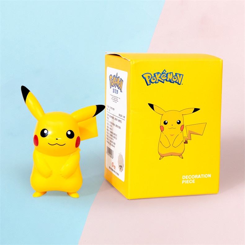 Hộp mô hình Pokemon xinh xắn dễ thương chính hãng làm quà tặng