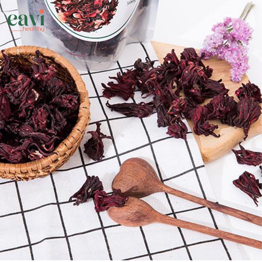 Trà Hoa Atiso Đỏ Hibicus 50gr sấy khô nguyên nụ hoa, loại đẹp không nát