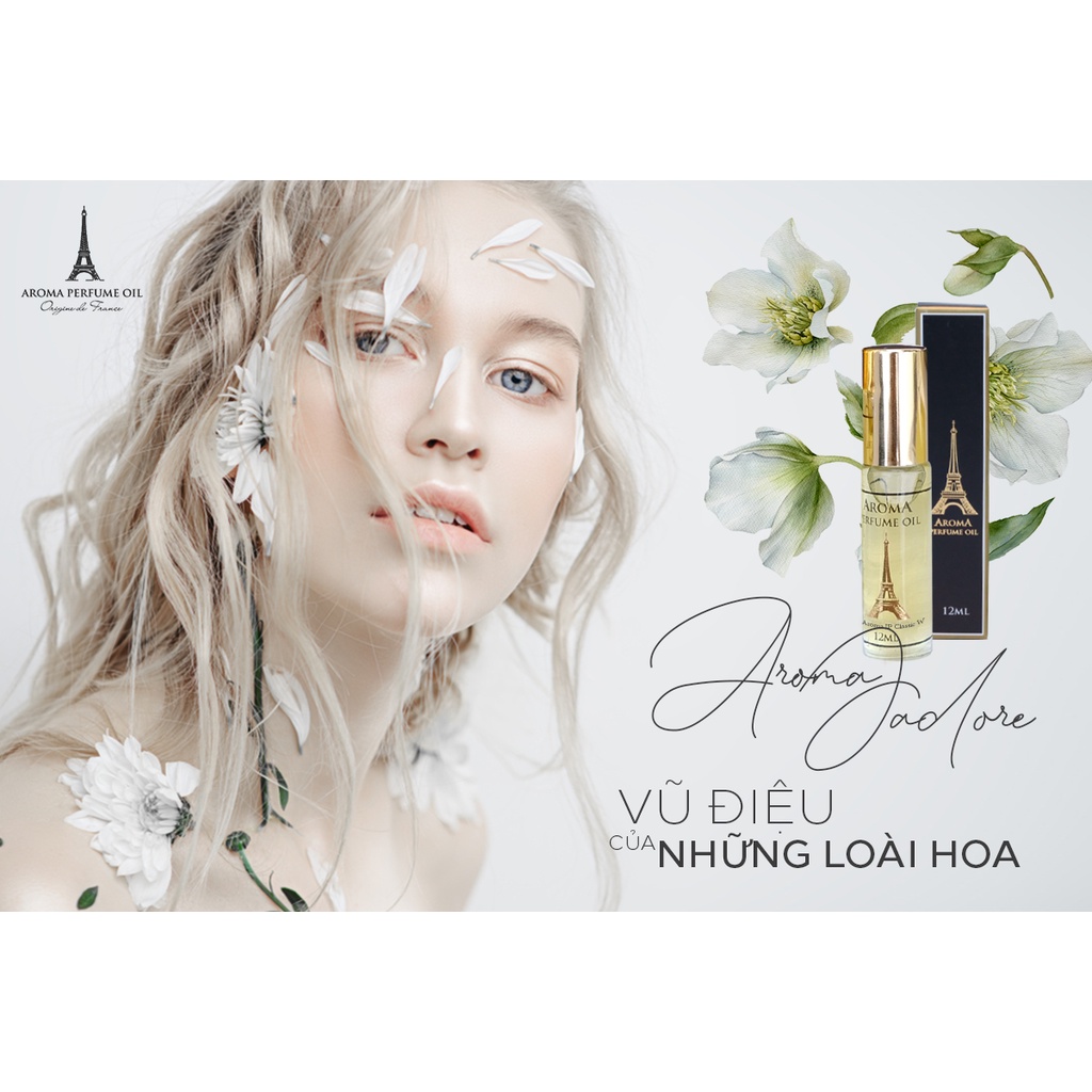 Nước Hoa Pháp AromaDior Jadore Nữ Tính, Nồng Nàn, Gọi Cảm