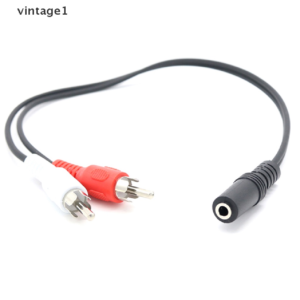 Dây Cáp Âm Thanh Nối 3.5MM Với 2 Đầu Cắm RCA 3.5MM Chuyên Dụng