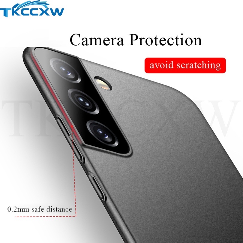 Ốp Điện Thoại PC Cứng Siêu Mỏng Mặt Nhám Cho Samsung Galaxy S23 S22 Ultra S23 + S22 + S21 FE A14