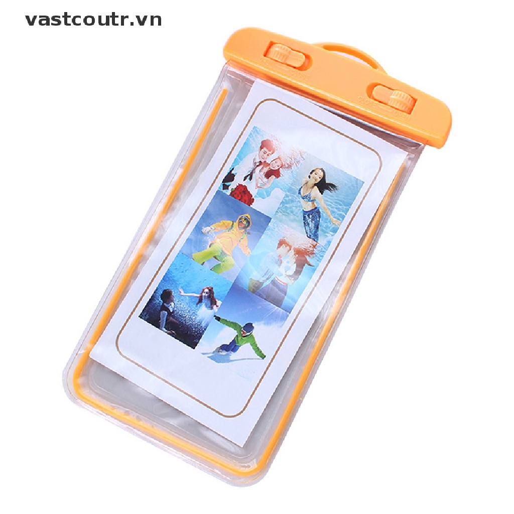 Túi Đựng Điện Thoại Bằng PVC Chống Nước Cho iPhone 12 Pro Xs Max XR X 8 7 Galaxy S10
