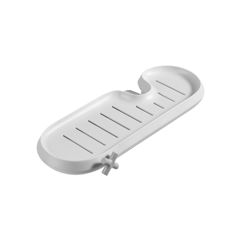 Giá đỡ để vật dụng nhà bếp, giá để miếng bọt biển/ giẻ rửa bát thoát nước gắn vòi nước chậu rửa gia đình đa năng, tiện d