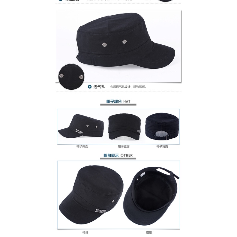 Mũ Lưỡi Trai Quân Đội Cho Nam