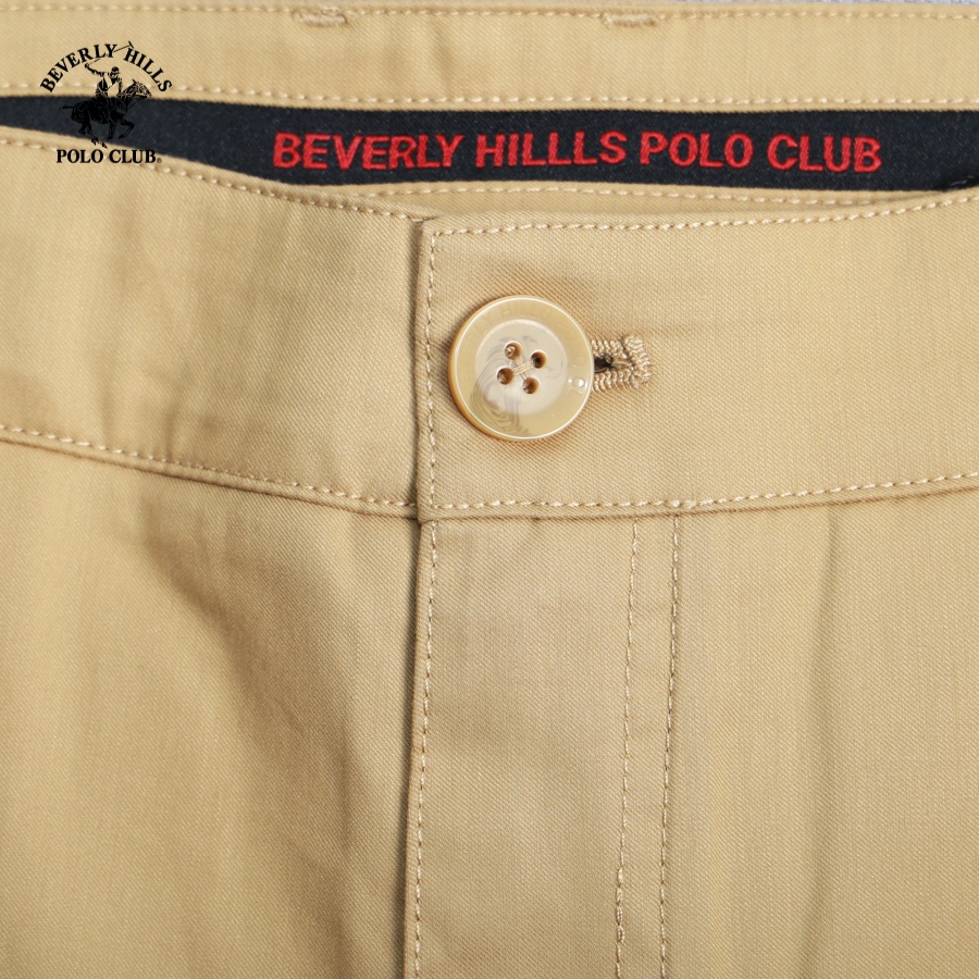 Beverly Hills Polo Club - Quần dài Nam Slim Fit BE BEIGE- BHPC QKSL22V013