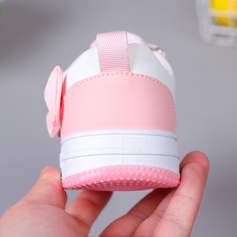 Giày Thể Thao Đế Mềm Chống Trượt Thoải Mái Phong Cách Hàn Quốc Cho Bé Gái