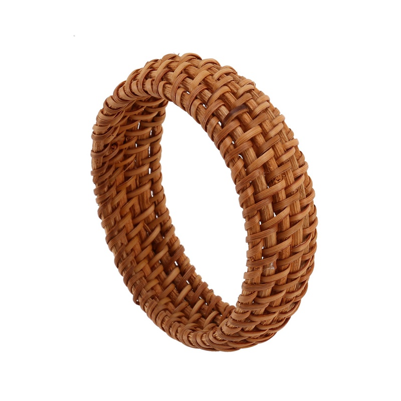 Vòng Tay Mây Đan Thủ Công Phong Cách Dân Tộc Đơn Giản Cho Nữ