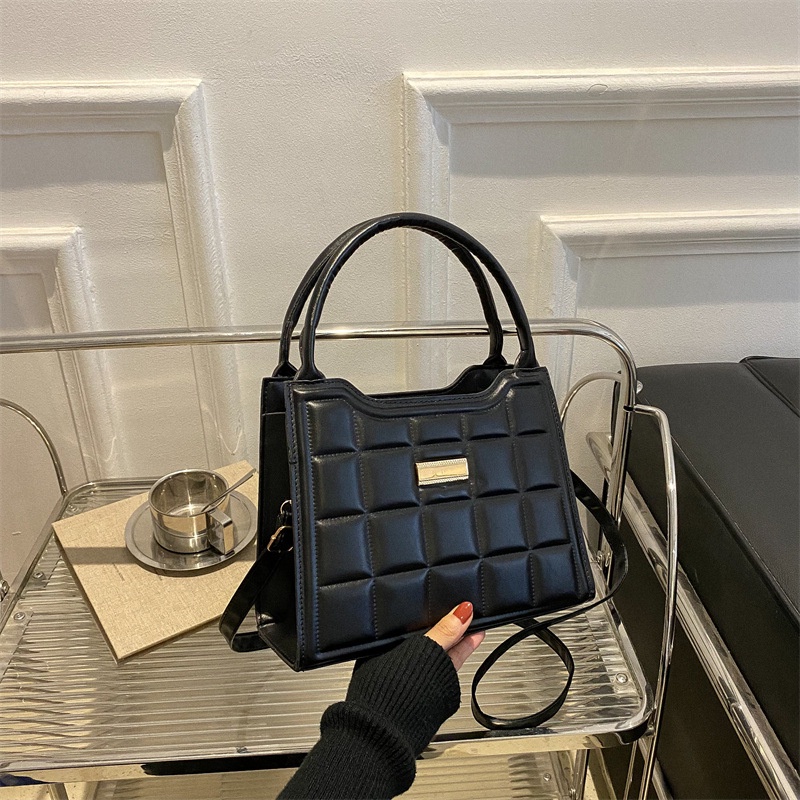 Túi Xách Mini Màu Trơn Phong Cách Retro Thời Trang Cho Nữ