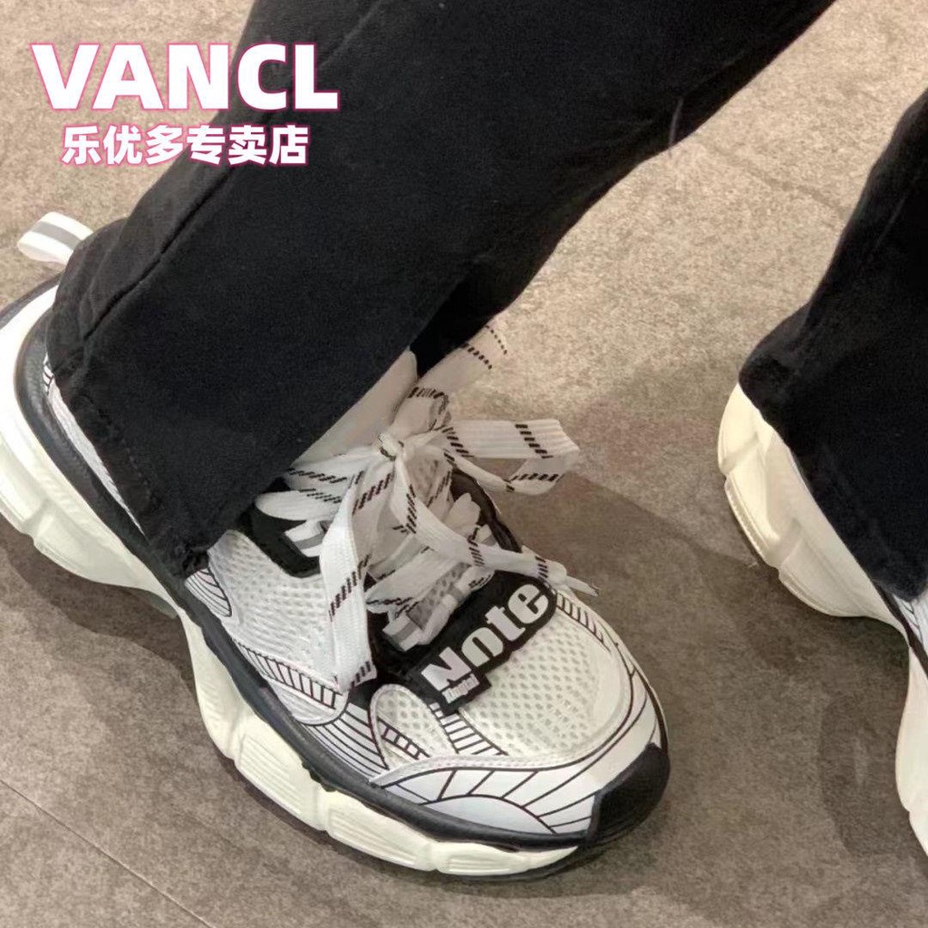 Giày Thể Thao Đế Dày Tăng Chiều Cao Phong Cách Paris Mới 2023