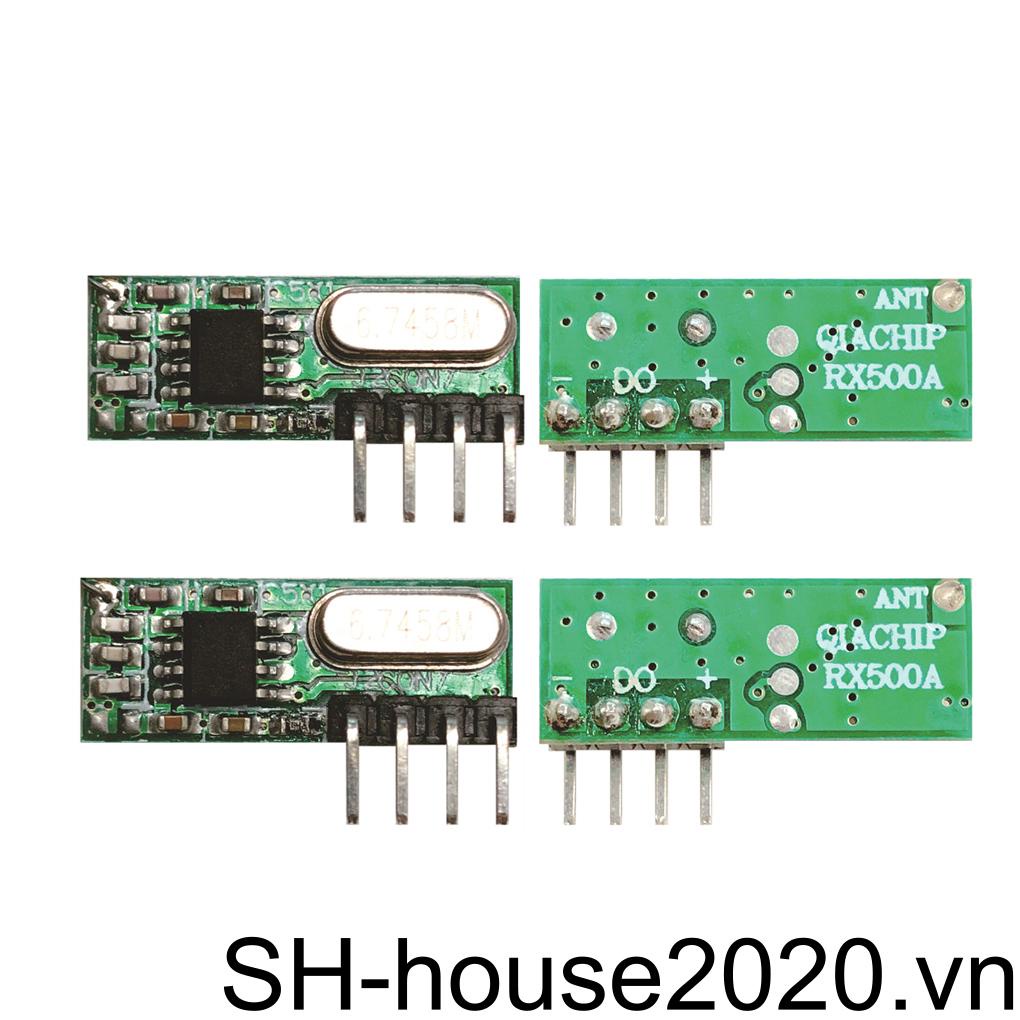 Mô Đun Nhận Tín Hiệu Không Dây RX500A 315 / 433MHz Độ Nhạy Cao RXB51 / 61 UHF