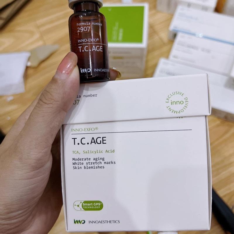 Hoạt Chất Peel Da T.C.AGE Innoaesthetic- Dành cho da sẹo rỗ, Lão Hoá, Sần Sùi, Dày Sừng