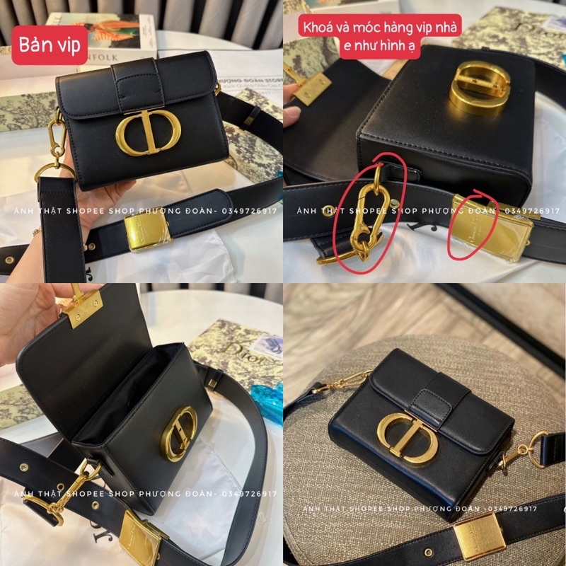 Túi C.D  quai bản to size 19cm FULL BOX VIP