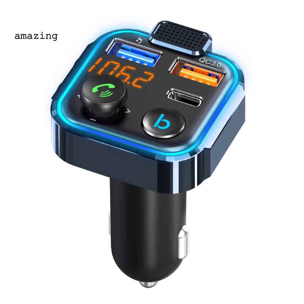 Máy Phát Nhạc BT23 FM Bluetooth 5.0 Thông Minh Có Thể Điều Chỉnh Cho Xe Hơi / Xe Tải