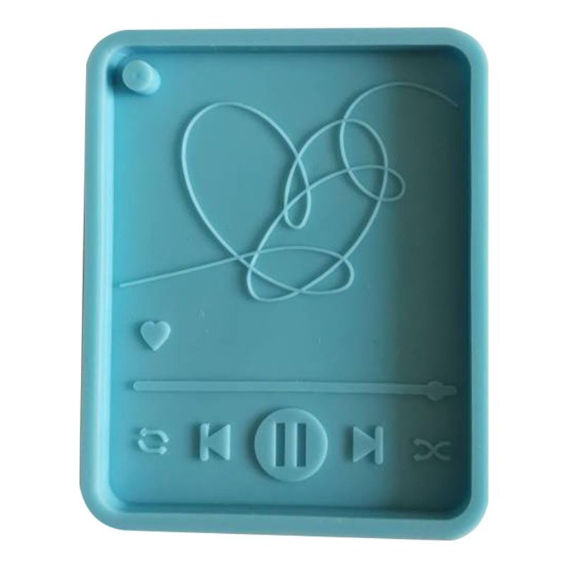 Khuôn Silicone Làm Móc Khóa Hình Máy Nghe Nhạc MP3