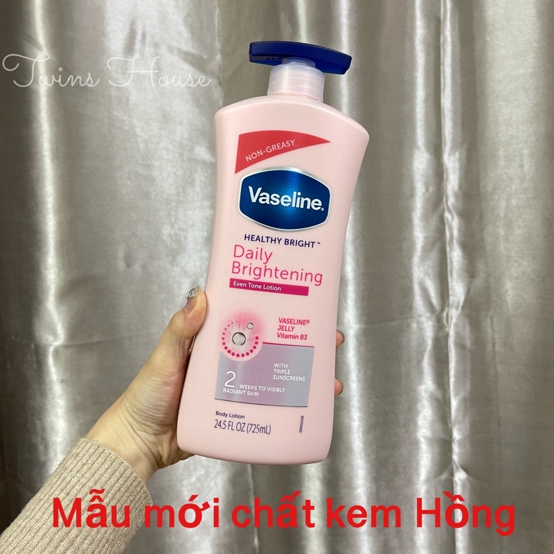 Sữa Dưỡng Thể VASELINE Healthy White UV Lightening 725ml