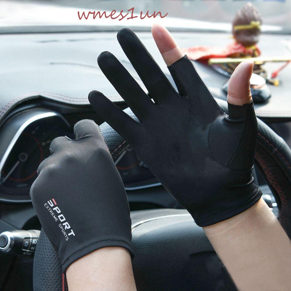 Găng Tay Nửa Ngón WMES15H Chống Tia UV Dùng Khi Lái Xe / Câu Cá / Lái Xe Dành Cho Nam Giới