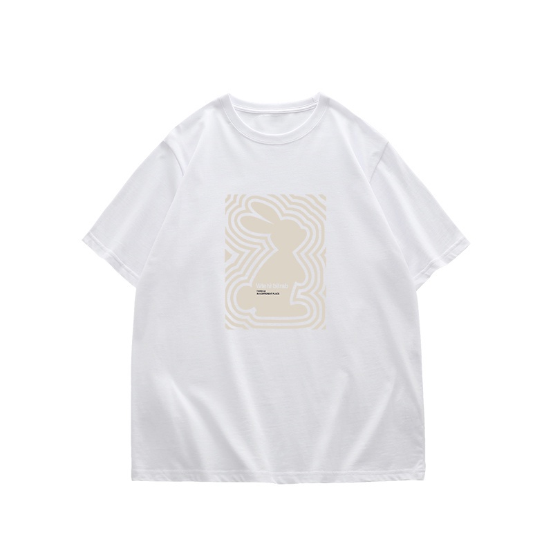 NRVP Áo thun 100% cotton tay ngắn dáng suông in họa tiết trẻ trung thời trang unisex size 5XL