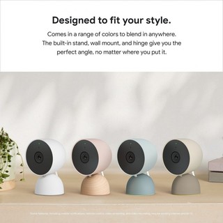 Google Nest Cam Indoor Wired – Camera cao cấp của Google