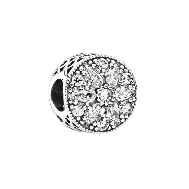 Hạt Charm Mạ Bạc 925 Hình Cây Gia Đình Trái Tim Tình Yêu Pandora Magics DIY Phù Hợp Với Phụ Nữ