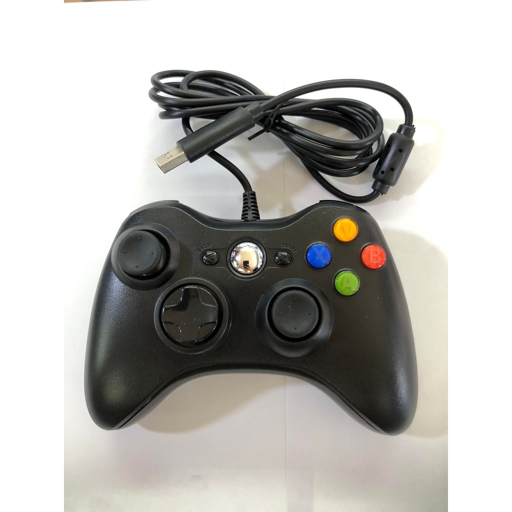 TAY CẦM GAME ĐƠN RUNG USB-360 CÓ DÂY KIỂU DÁNG XBOX CỰC PRO HÀNG LOẠI