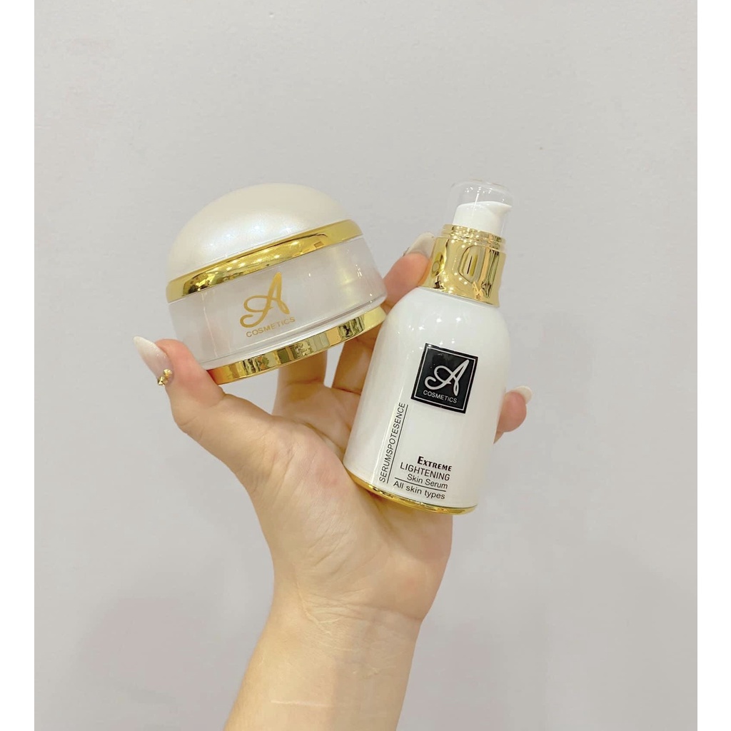 COMBO KEM FACE PHÁP MẪU MỚI 2023 VÀ SERUM SPOT A COSMETICS CHÍNH HÃNG