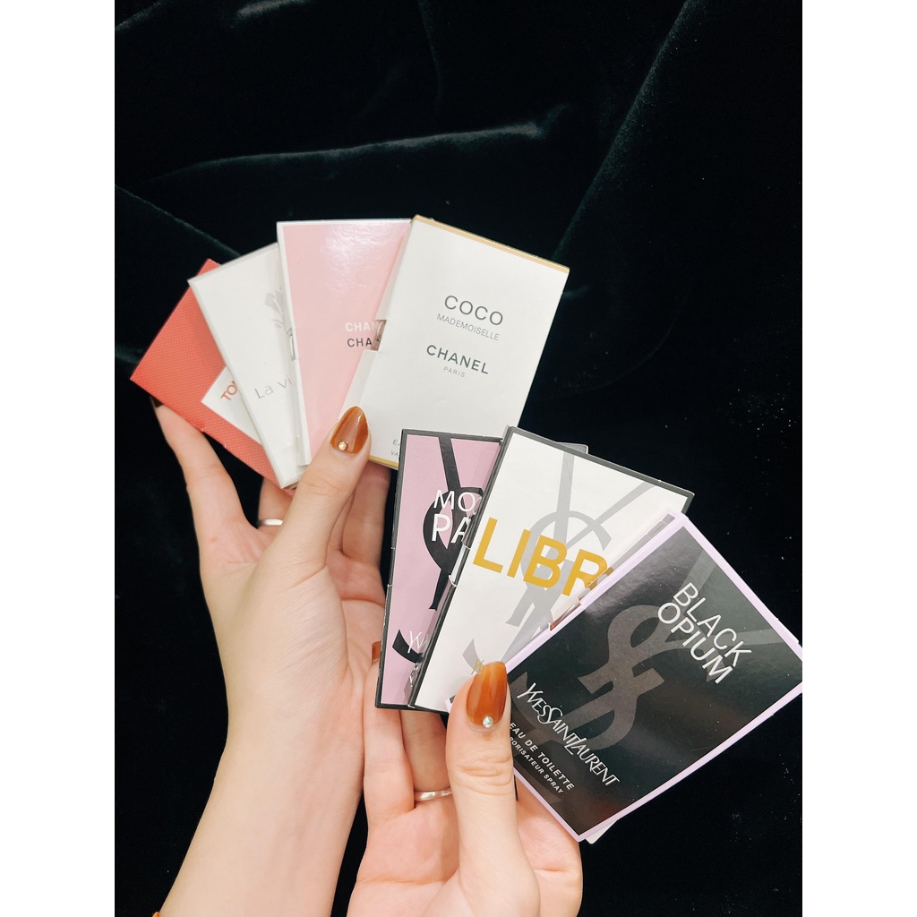 Mẫu thử nước hoa các hãng mini 2ml, Vial nước hoa dùng thử KOREAN BEAUTY STORE