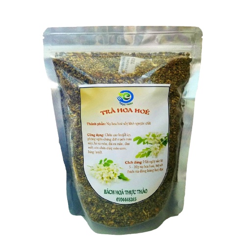 Trà nụ hoa hoè khô - chống vỡ mạch, đột quỵ, tai biến, cao huyết áp